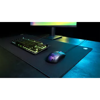 ROCCAT Sense CTRL spēļu peles paliktnis, melns