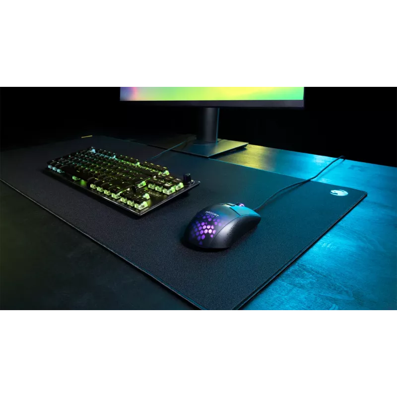 ROCCAT Sense CTRL spēļu peles paliktnis, melns