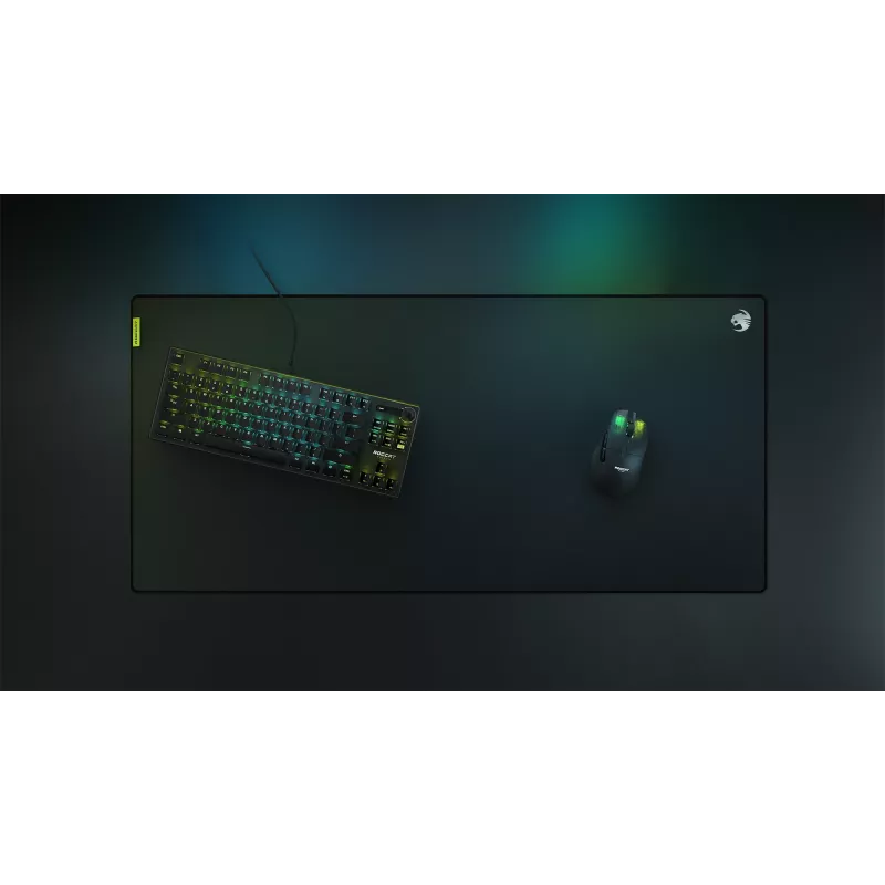 ROCCAT Sense CTRL spēļu peles paliktnis, melns