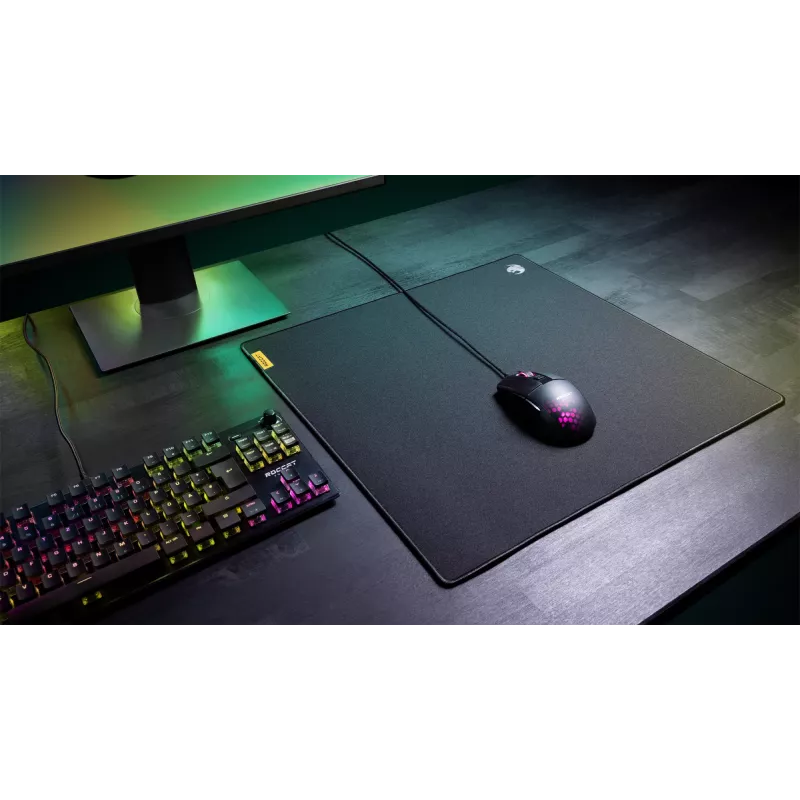 ROCCAT Sense CTRL spēļu peles paliktnis, melns