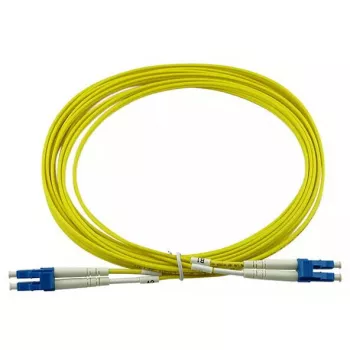 Optiskās šķiedras komutācijas kabelis BlueOptics SFP3131BU1MK 1 m G.657.A1 LC–LC 9 µm pilnais duplekss, dzeltens