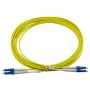 Optiskās šķiedras komutācijas kabelis BlueOptics SFP3131BU1MK 1 m G.657.A1 LC–LC 9 µm pilnais duplekss, dzeltens