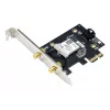 Bezvadu tīkla karte ASUS WL-PCE-AX1800 Wi‑Fi 6 Dual Band PCIe