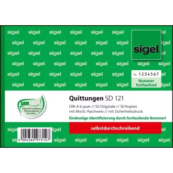 Biznesa veidlapa Sigel SD121