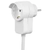 Hama Powerplug strāvas pagarinātājs 3 m 2 maiņstrāvas kontaktligzdas(-u) Iekštelpām Balts