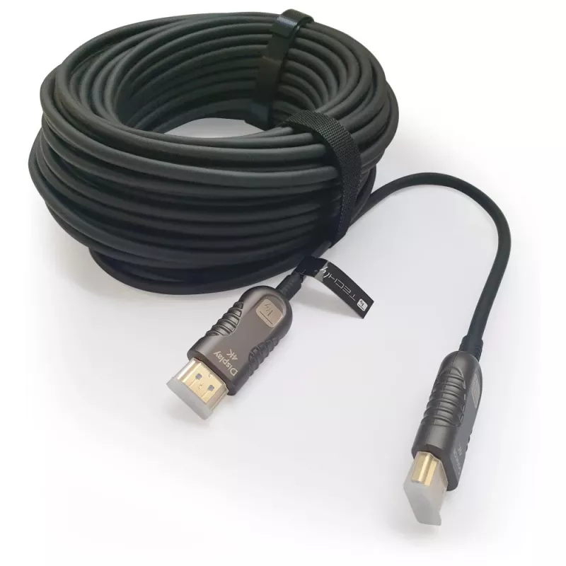 Techly ICOC HDMI-HY2-030 HDMI kabelis 30 m HDMI Type A (Standard) Melns