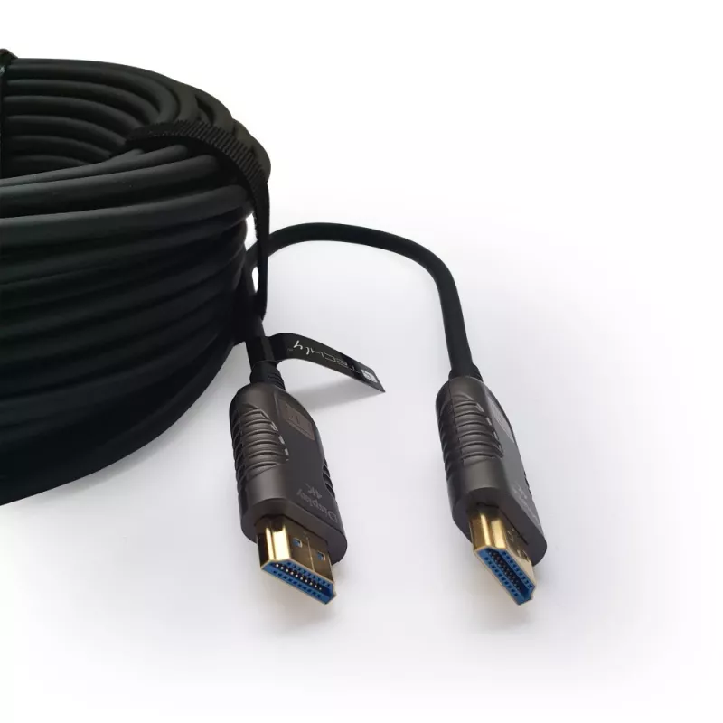 Techly ICOC HDMI-HY2-030 HDMI kabelis 30 m HDMI Type A (Standard) Melns