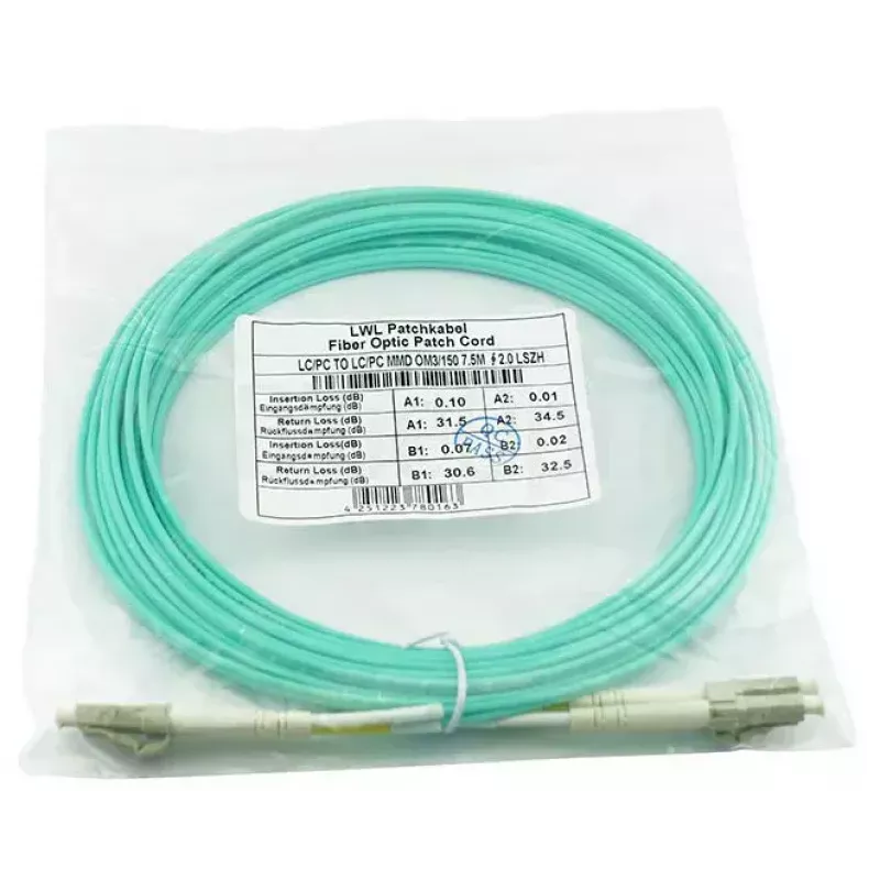 BlueOptics SFP3131EU3MK InfiniBand optiskās šķiedras kabelis 3 m LC Aqua