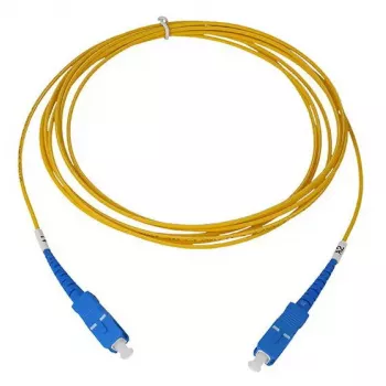 Optiskās šķiedras kabelis BlueOptics SFP2222BU1MK SC SC OS2 1 m Dzeltens