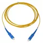 Optiskās šķiedras kabelis BlueOptics SFP2222BU1MK SC SC OS2 1 m Dzeltens