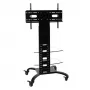 Techly ICA-TR8 stends reklāmas displejiem 177,8 cm (70 collas) melns
