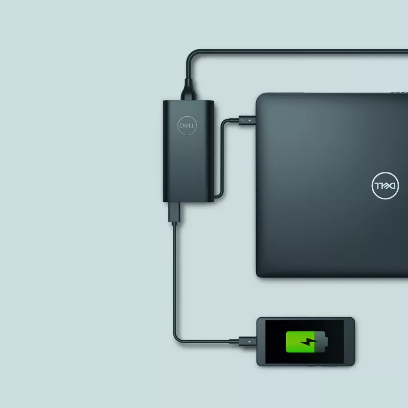 DELL PA901C barošanas adapteris / invertors Iekštelpu 90 W Melns
