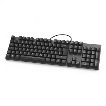 Hama MKC-650 tastatūra Biroja USB QWERTZ Vācu Antracīta, Melna