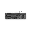 Hama MKC-650 tastatūra Biroja USB QWERTZ Vācu Antracīta, Melna