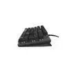 Hama MKC-650 tastatūra Biroja USB QWERTZ Vācu Antracīta, Melna