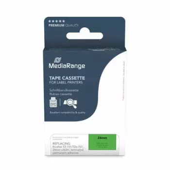 Printera lente MediaRange MRBTZ751 Melna 2,4 cm 8 m