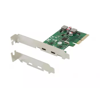 Conceptronic EMRICK 2 portu USB 3.2 Gen 2 Type-C PCIe karte, pašbarota