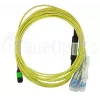 BlueOptics CBL-MPO12-4LC-SMF-7M-BO InfiniBand optiskās šķiedras kabelis 7,5 m MPO 4x LC