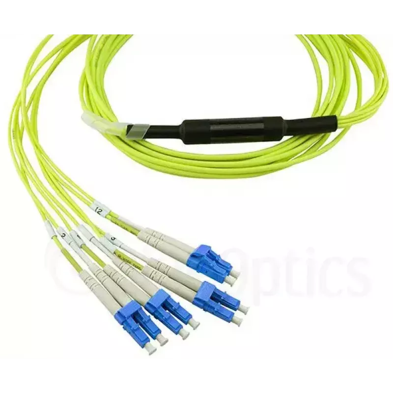BlueOptics CBL-MPO12-4LC-SMF-7M-BO InfiniBand optiskās šķiedras kabelis 7,5 m MPO 4x LC