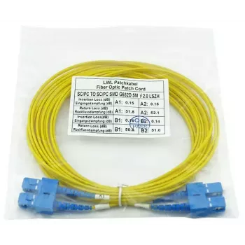 Optiskās šķiedras kabelis BlueOptics CAB-SMF-SC-SC-15 15 m G.657.A1 SC SC