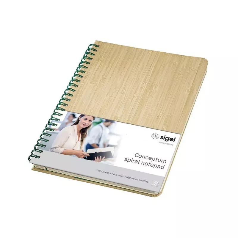 Rakstāmmašīnas bloks Sigel Conceptum A5 160 lapas Bamboo Beige