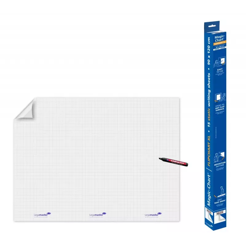 Flipchart plēve Legamaster Magic-Chart 90x120cm