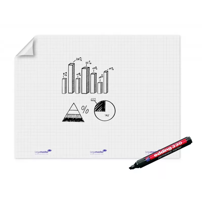 Flipchart plēve Legamaster Magic-Chart 90x120cm