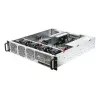 Servera barebone ASRock 2U1G-B650 statīvā 2U, AMD B650 mikroshēmojums, LGA 1718, 2×2,5 collu nodalījumi, 1000 W PSU, DDR5, Aspeed AST2600, 5×USB-A, Gigabit Ethernet