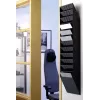Literatūras plaukts Durable FLEXIBOXX 12 plaukti melns