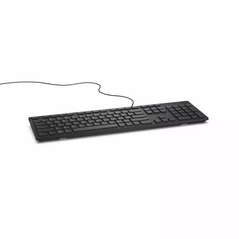 DELL vadu tastatūra - KB216 - UK (QWERTY) - melna - (RTL BOX)