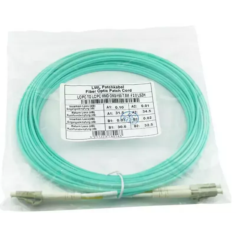 BlueOptics BK837A InfiniBand optisko šķiedru kabelis 0.5 m LC OM3