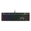 Mehāniskā spēļu tastatūra ASUS ROG Strix Scope II X — Pilnizmēra, USB, RGB, Šveices izkārtojums, Melna
