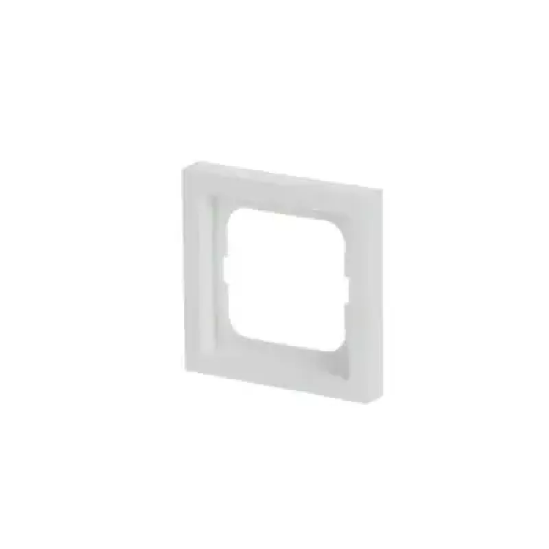 Elektrības slēdžu aizsedzošā plāksne Busch-Jaeger 1721-884K, bezskrūvju, balta, termoplastmasa, 80 × 80 × 11 mm