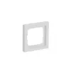 Elektrības slēdžu aizsedzošā plāksne Busch-Jaeger 1721-884K, bezskrūvju, balta, termoplastmasa, 80 × 80 × 11 mm