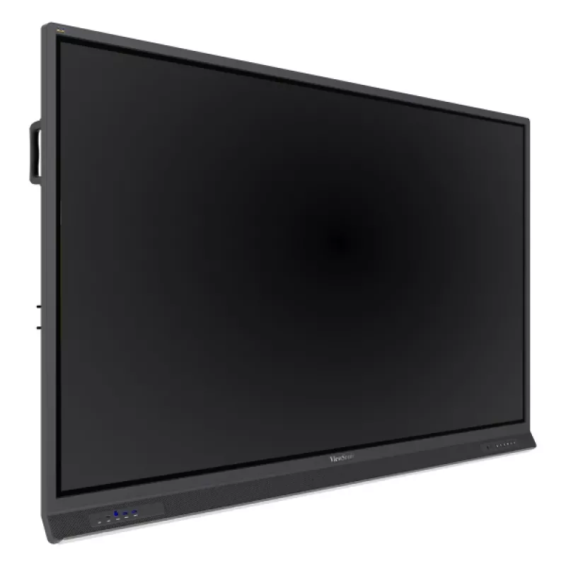 Viewsonic IFP7552-1B Signage Display Interaktīvs plakans panelis 190,5 cm (75 collas) LCD Wi-Fi 400 cd/m² 4K Ultra HD Melns Skārienjūtīgs ekrāns Iebūvēts procesors Android