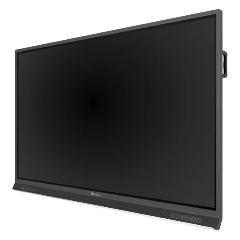 Viewsonic IFP7552-1B Signage Display Interaktīvs plakans panelis 190,5 cm (75 collas) LCD Wi-Fi 400 cd/m² 4K Ultra HD Melns Skārienjūtīgs ekrāns Iebūvēts procesors Android