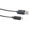 USB kabelis Schwaiger LKW 120 M 1.2m USB A Micro-USB B melns