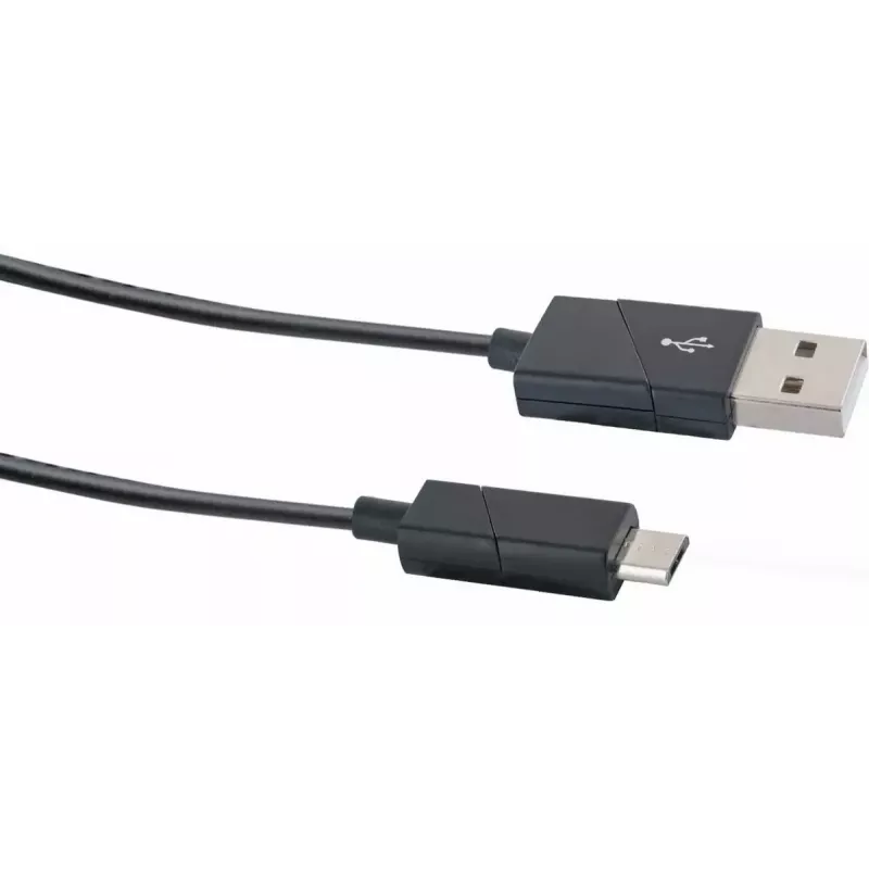 USB kabelis Schwaiger LKW 120 M 1.2m USB A Micro-USB B melns