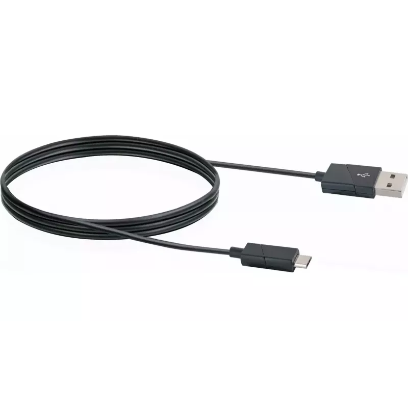 USB kabelis Schwaiger LKW 120 M 1.2m USB A Micro-USB B melns