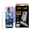 Aizsargapvalks PanzerGlass CARE Feature Kick 3w1 iPhone 17 ar iebūvētu ekrāna stiklu un kameras lēcu aizsardzību