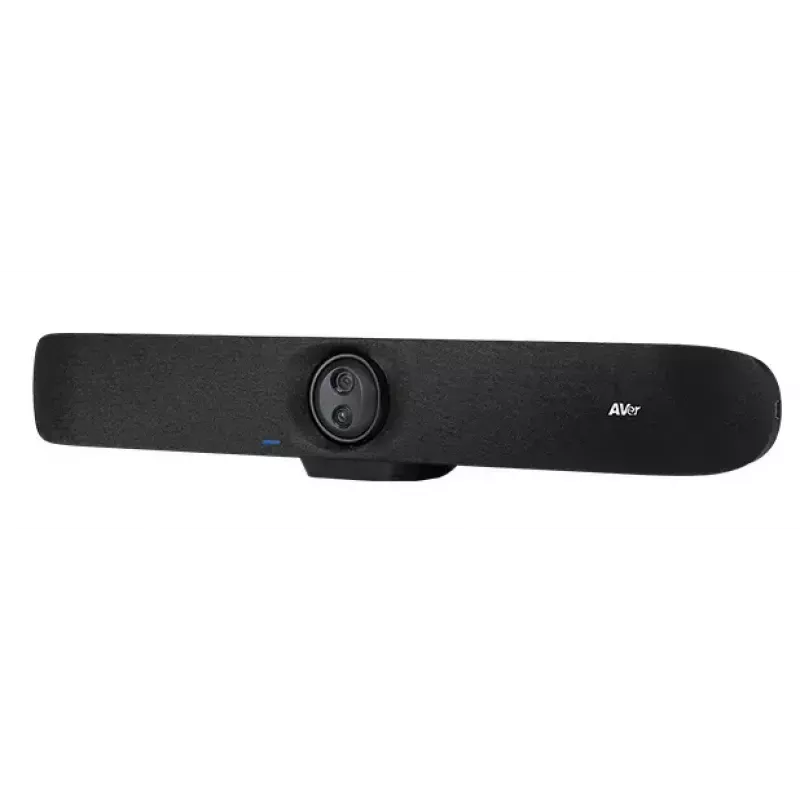 AVerMedia VB370A 8 MP 4K USB kamera — Exmor CMOS, 3840×2160 @30 kadri/s, 92° redzeslauks, 4x digitālā tālummaiņa, platleņķa, melna, statīva stiprinājums