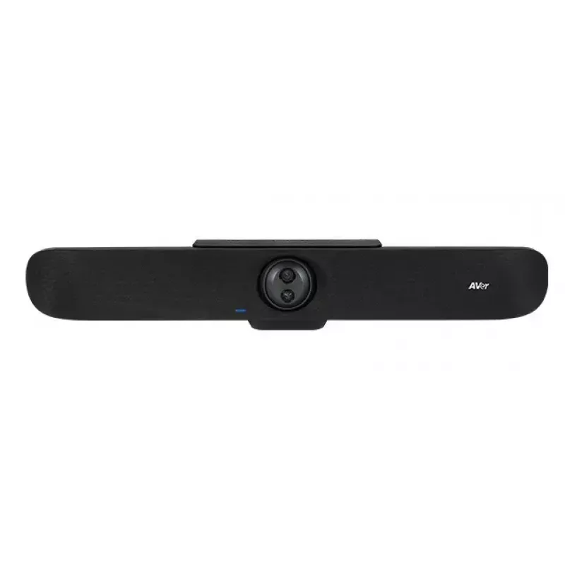 AVerMedia VB370A 8 MP 4K USB kamera — Exmor CMOS, 3840×2160 @30 kadri/s, 92° redzeslauks, 4x digitālā tālummaiņa, platleņķa, melna, statīva stiprinājums