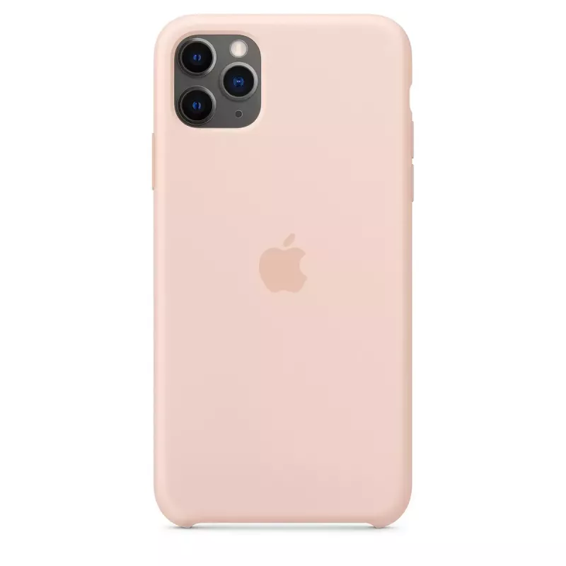 Apple iPhone 11 Pro Max silikona maciņš – rozā smilšu krāsā