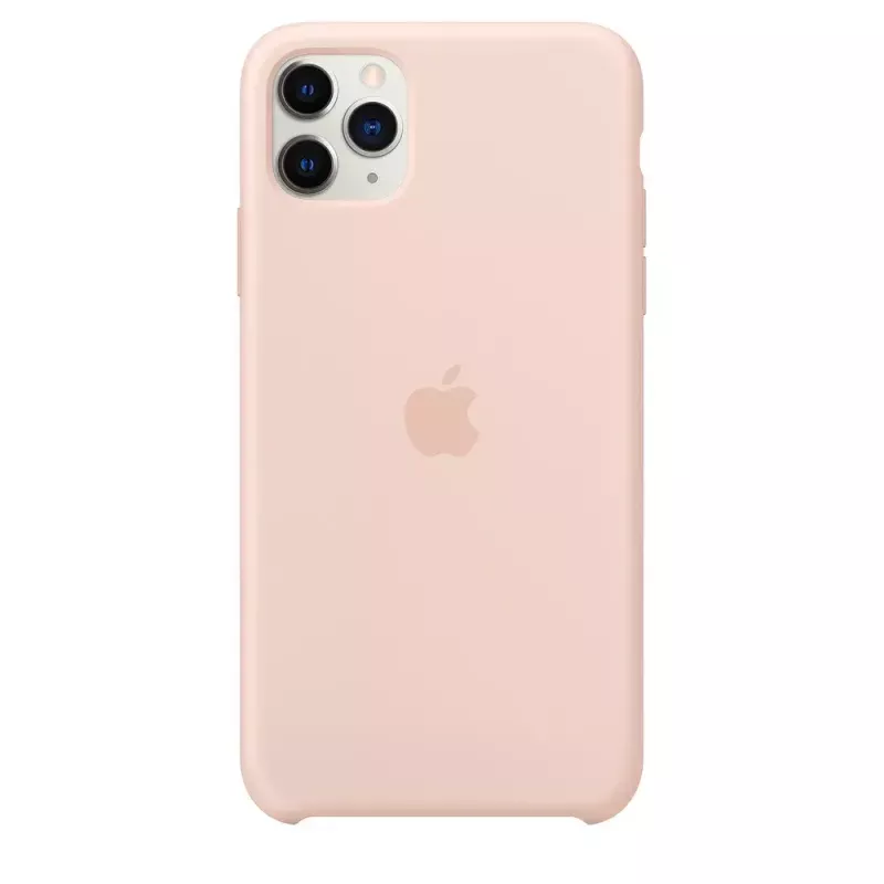 Apple iPhone 11 Pro Max silikona maciņš – rozā smilšu krāsā