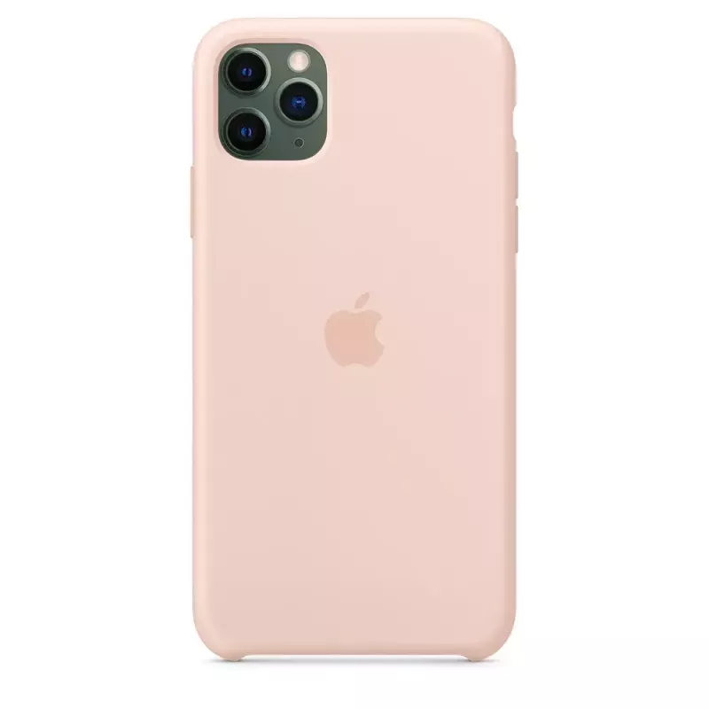 Apple iPhone 11 Pro Max silikona maciņš – rozā smilšu krāsā
