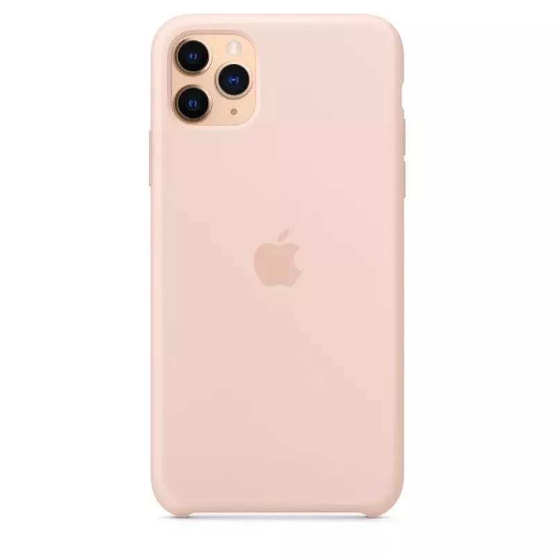 Apple iPhone 11 Pro Max silikona maciņš – rozā smilšu krāsā