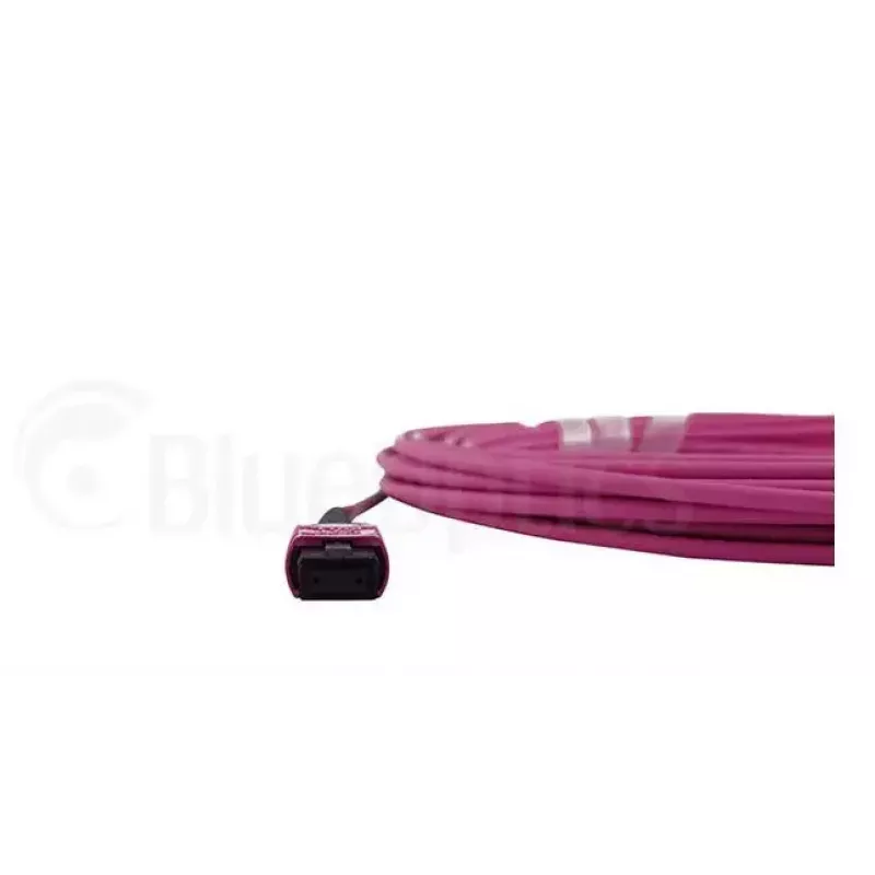 BlueOptics CBL-MPO12-4LC-OM4-3M-BO InfiniBand optiskās šķiedras kabelis 4x LC MPO 3m