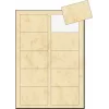 Vizītkartes Sigel DP744 Laser/Inkjet Bēšs 100 gab.