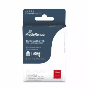 Printera lente MediaRange MRBTZ435 Balta 1,2 cm x 8 m
