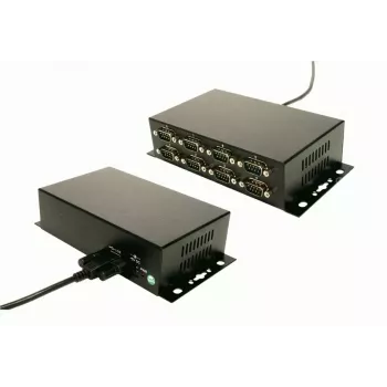 USB 2.0 uz 8S seriālo RS-232 pieslēgvietu adapteris EXSYS EX-1338HMV
